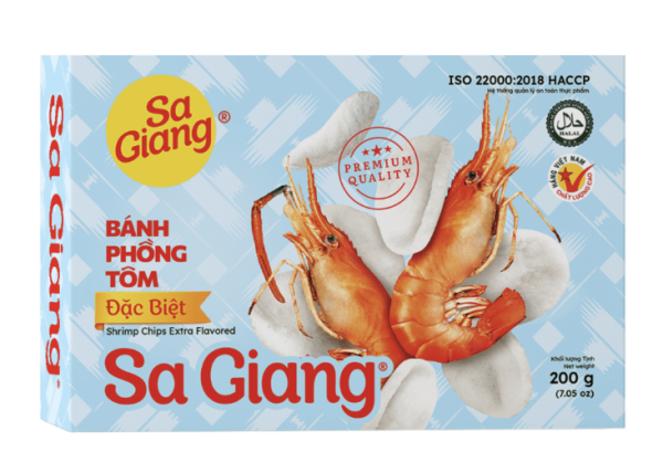 Bánh phồng tôm đặc biệt - Sa Giang