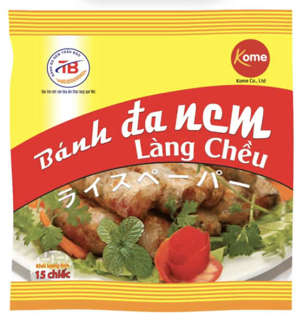 Bánh đa nem Làng Chều