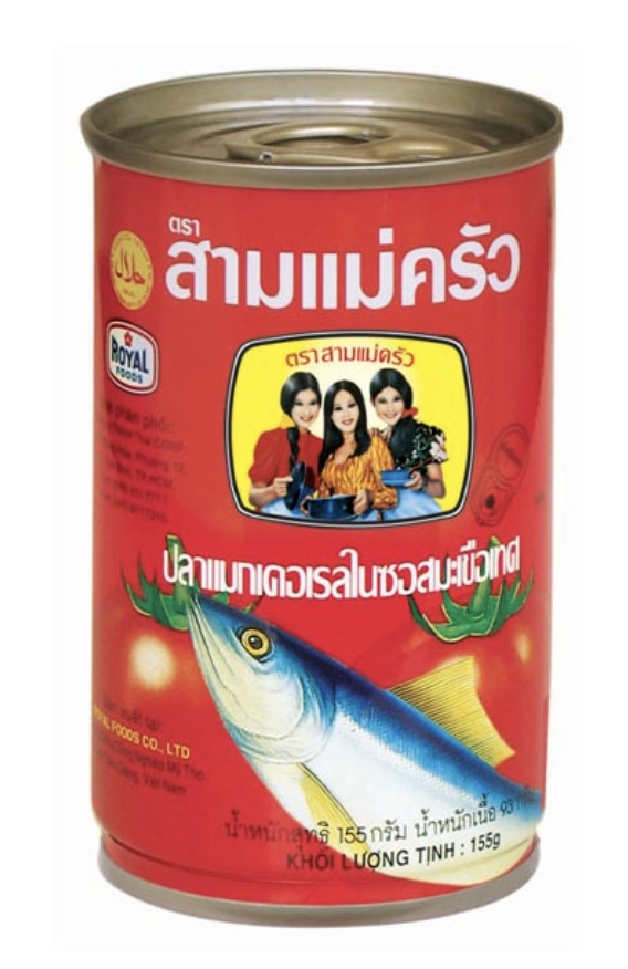 Cá Mòi xốt cà Ba Cô Gái