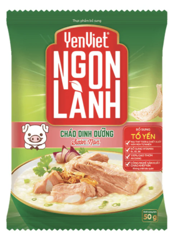 Cháo Yến dinh dưỡng Sườn Non
