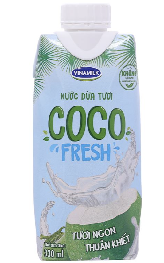 Nước dừa tươi COCO Fresh Vinamilk 330ml