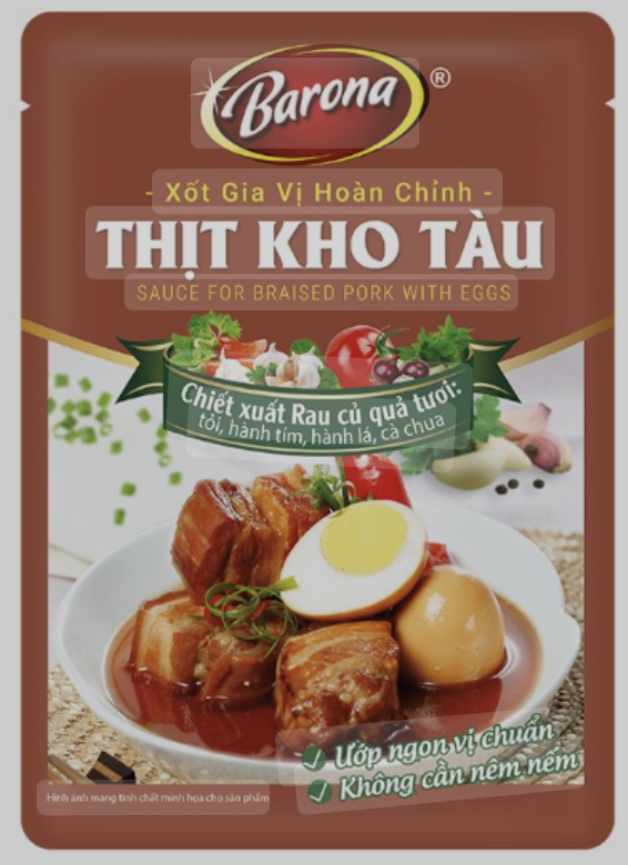 Xốt Thịt kho tàu Barona