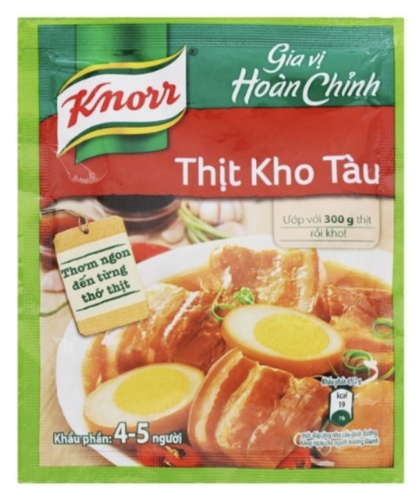 Gia vị nấu Thịt kho tàu Knorr