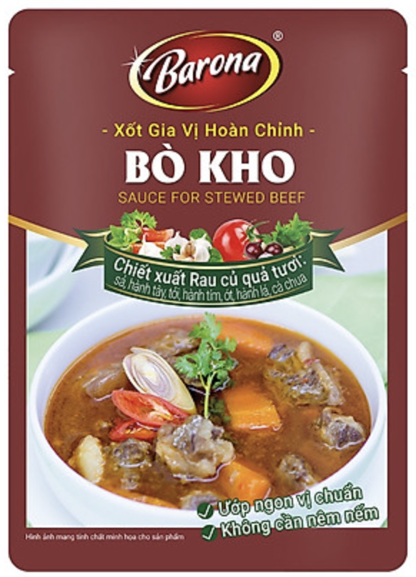Xốt Bò kho Barona