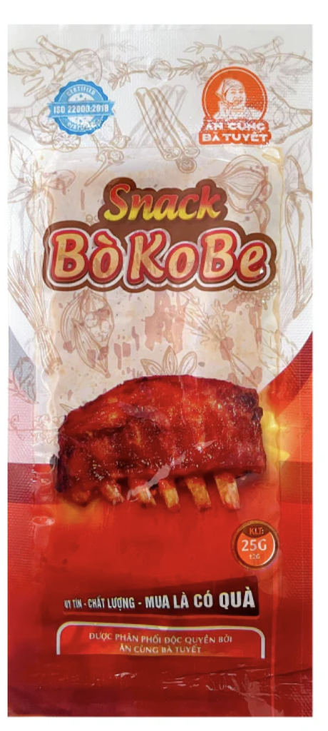 Snack bò Kobe Bà Tuyết