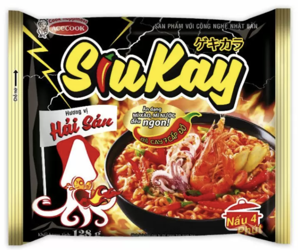 Mì SiuKay Acecook Hương vị Hải Sản