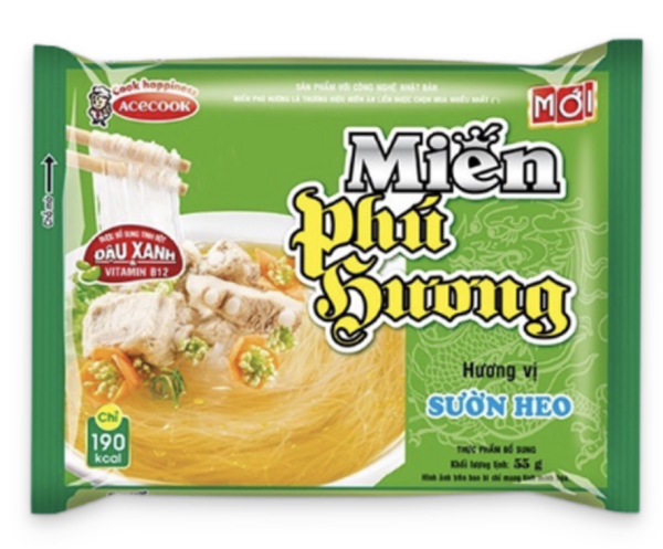 Miến Phú Hương ăn liền- vị sườn heo