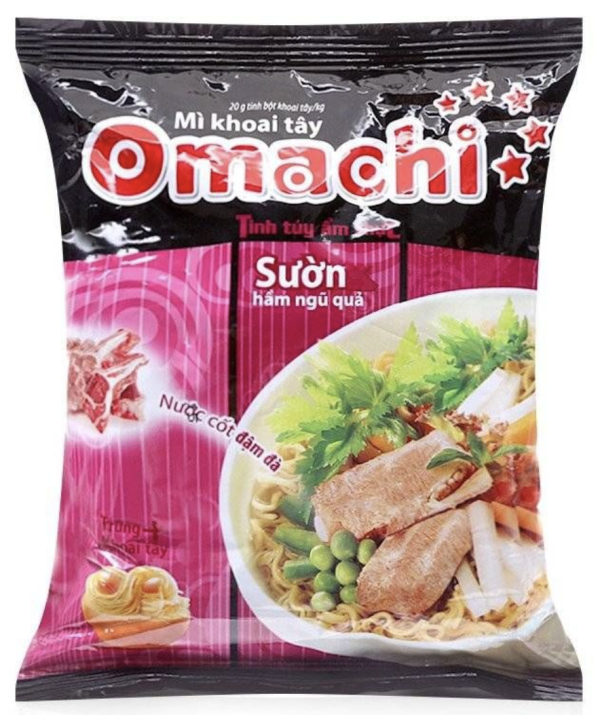 Mì tôm Omachi Sườn hầm ngũ quả