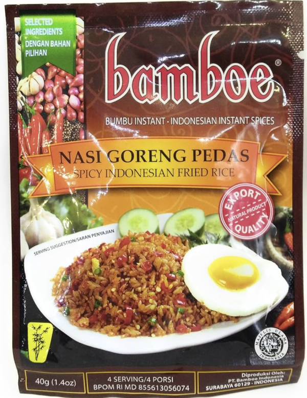 Bamboe nasi goreng pedas