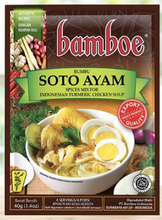 Bamboe bumbu soto Ayam