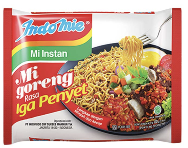 Indomie iga penyet (Pack)