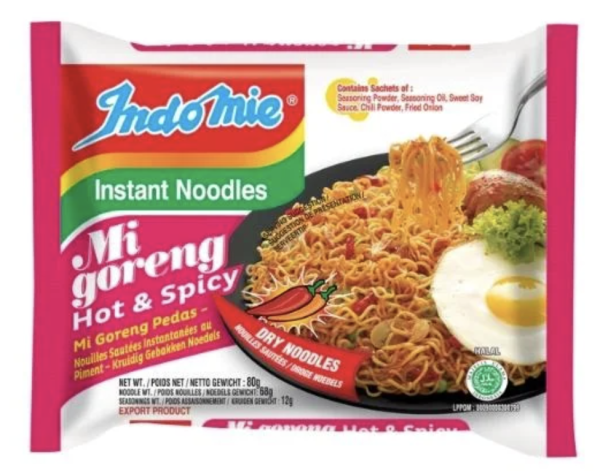 Indo mi goreng pedas (Pack)