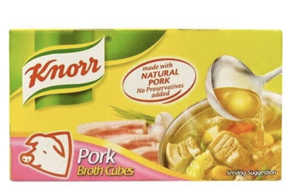 Knorr pork broth cubes