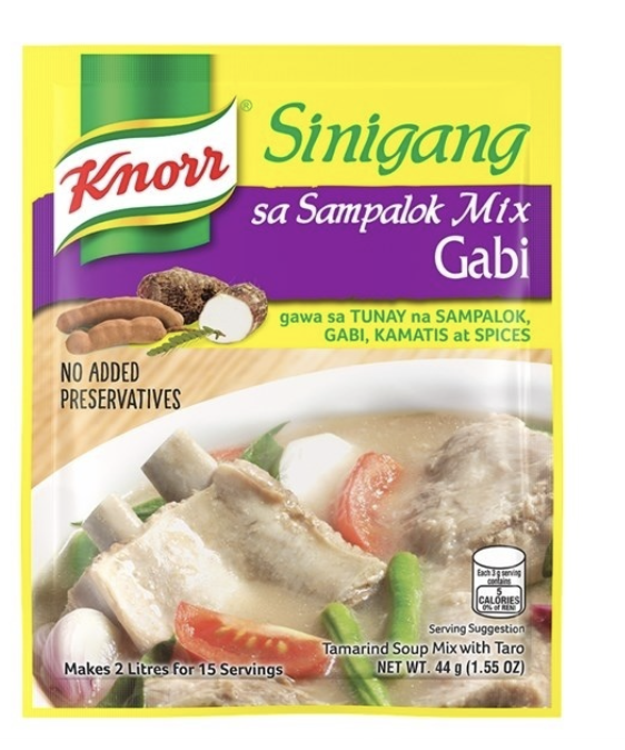 Knorr sinigang / SA sampalok Mix Gabi 44g