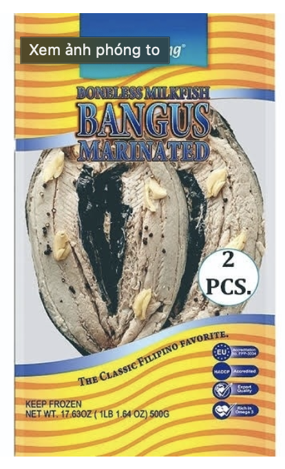 Seaking boneless bangus hot spicy