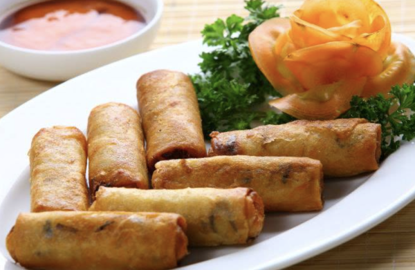Nem ram Hà Tĩnh nhân thịt