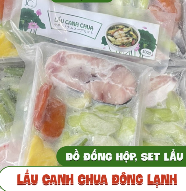 Lẩu canh chua đông lạnh