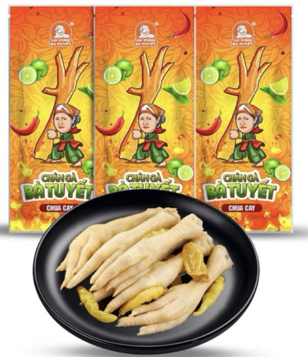 Chân gà bà tuyết có xương