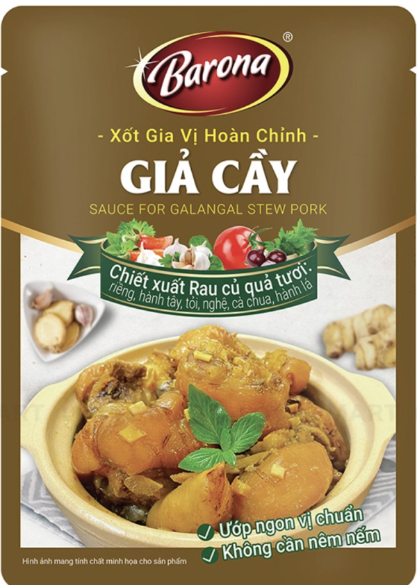 Xốt gia vị hoàn chỉnh Barona Giả cầy