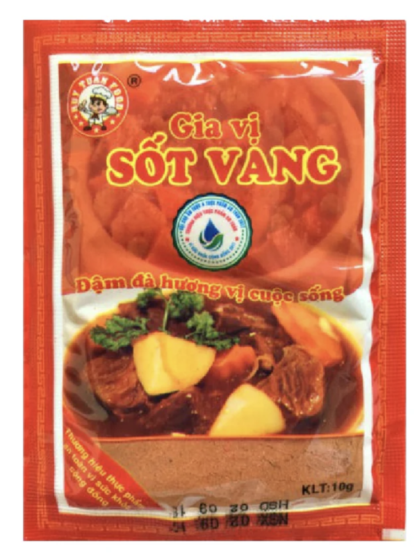 Gia vị sốt vang