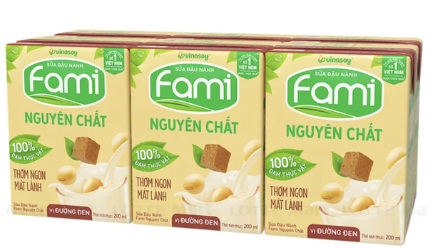 Sữa Fami soy nguyên chất