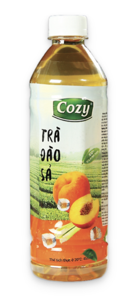 Trà đào sả Cozy