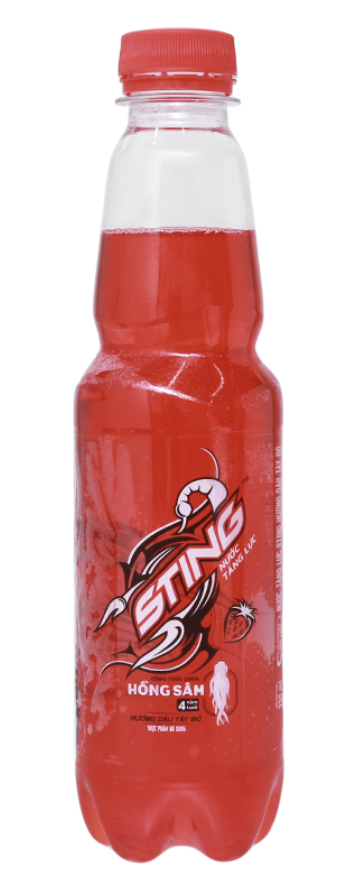 Nước tăng lực Sting - Vị dâu