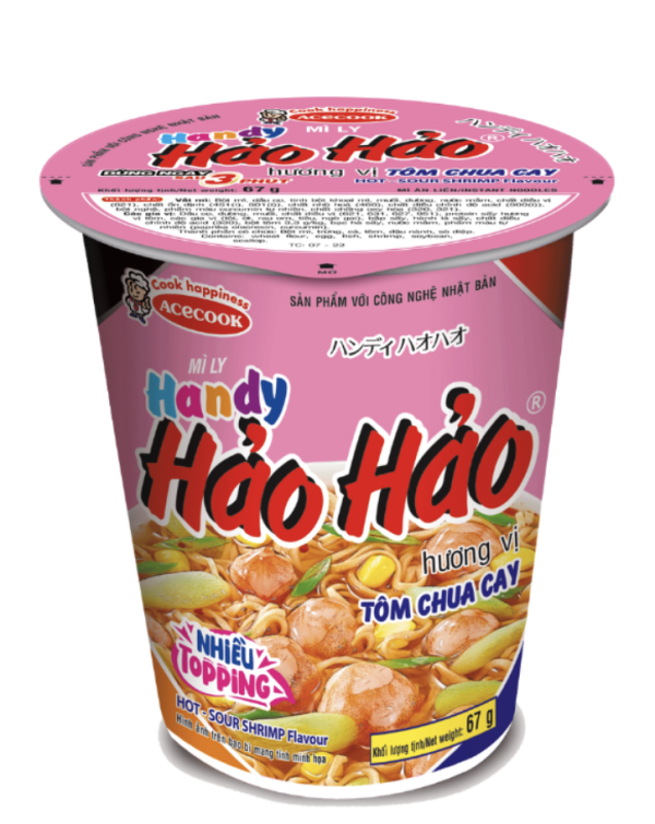 Mì ly ăn liền Handy Hảo hảo