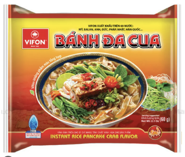 Bánh đa cua Vifon
