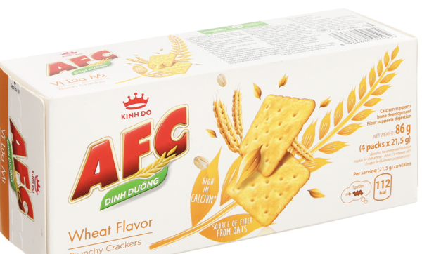 Bánh AFC vị lúa mì