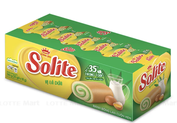Bánh Solite cuộn
