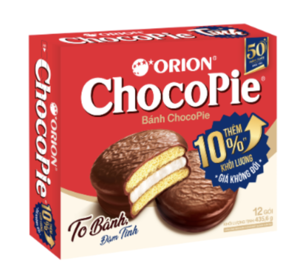 Bánh chocopie hộp 12 gói