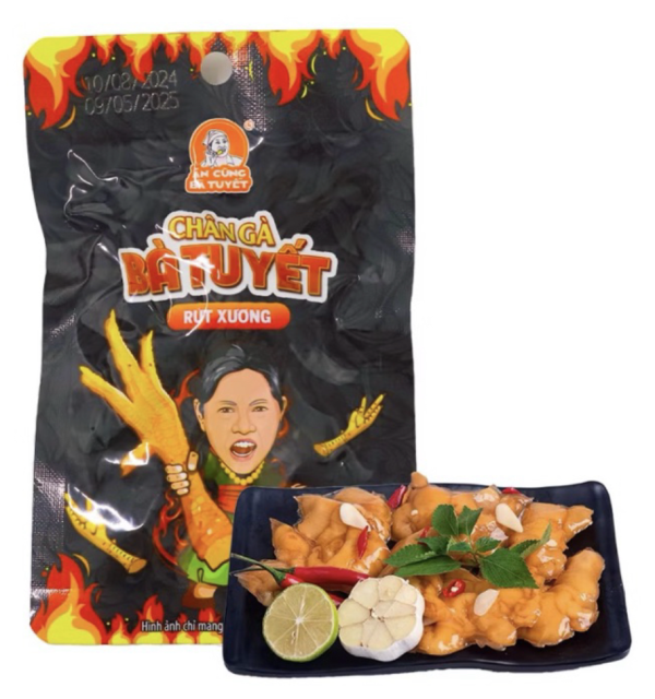 Chân gà rút xương bà tuyết