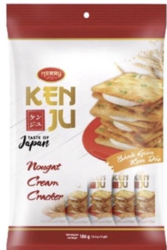 Bánh quy hành Mery Kenju 186g