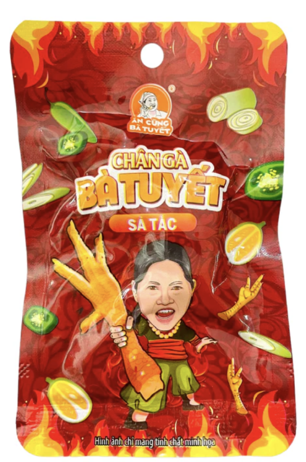 Chân gà sả tắc bà Tuyết ピリ辛さっぱりチキンフィート