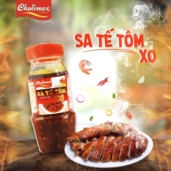 Sa tế tôm XO Cholimex (100g/hũ)