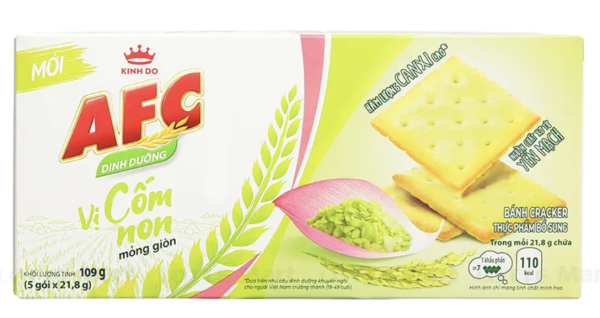 Bánh AFC hương cốm non