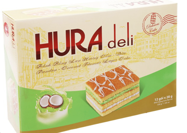 Bánh Hura Deli hương cốm dừa
