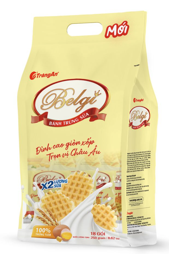 Belgi bánh trứng sữa