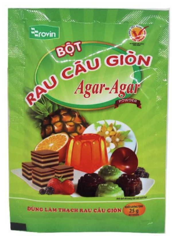 Bột rau câu giòn Rovin