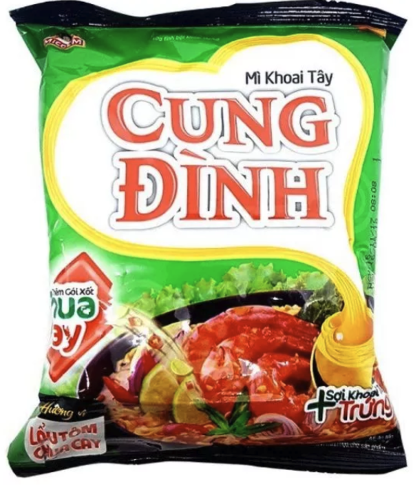 Mì Cung Đình vị lẩu tôm cay