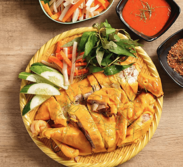 Gà ủ muối chặt sẵn