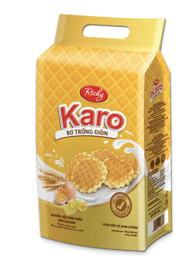 Bánh karo Richy bơ trứng giòn
