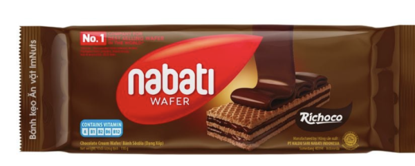Bánh kem xốp Nabati vị Chocolate 110g